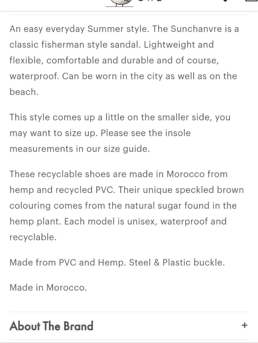 Plasticana x Méduse— Women's Sunchanvre Hemp Fisherman Sandals - Picture 4 of 5